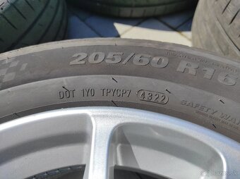 Alu disky 16" 5x114,3 Nissan 205/60 R16 - 8