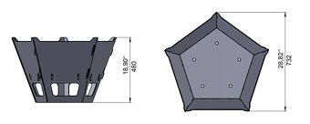Ohnisko s grilom - 8