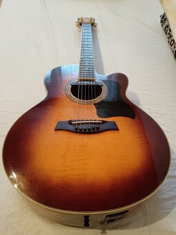 Elektroakustická gitara-jumbo Ibanez AEL 20EVV1202-top stav - 8