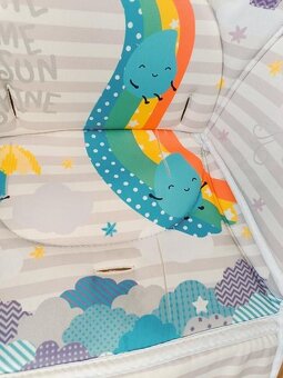 Jedálenská stolička Milly Mally Milano Sky - 8