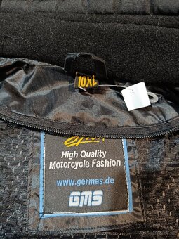 Textilná motobunda GERMAS Sport veľkosť 10 XL - 8