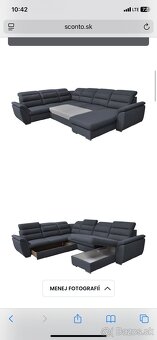 Veľký priestranný gauč - 8