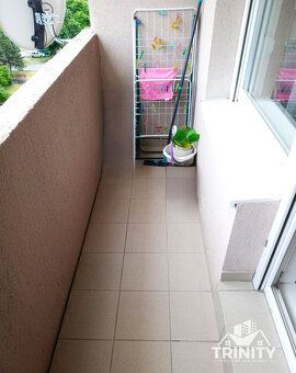 Na prenájom kompletne zariadený 1-izbový byt s balkónom v me - 8