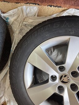Originál alu disky Škoda 5x112 R16 - 8
