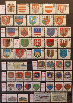 Známky ČSR – 4 - 8