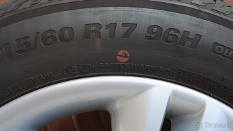 Letná sada originál Renault Captur, 5x114,3 R17 - 8