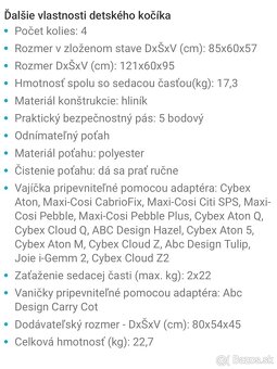 Dvojkočík Abc Desing Zoom Pine kočík pre dvojičky - 8