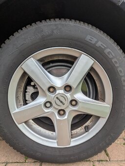 Alu disky + zimné pneumatiky 195/65/R15 - 8