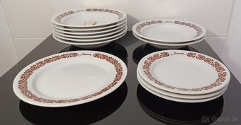 Retro reštauračné taniere Jednota - 8