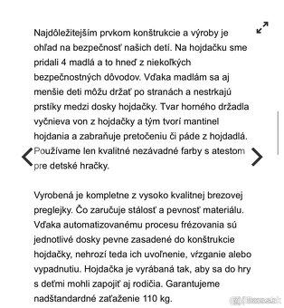 Elis design hojdačka montessori - 8