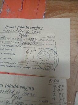 Papier Maďar.kralovska pošta.tiskopis - 8