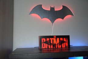 Batman LED zrkadlo dekoracia + Paladon obdĺžnikové svetlo - 8