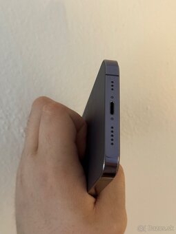Predám iPhone 14 PRO 128GB Deep Purple Stav 9/10 používaný - 8