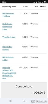 Práčka so sušičkou AEG - 8