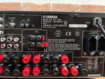 YAMAHA RX-V750 zosilňovač stereo ale o domace kino 7.1 - 8