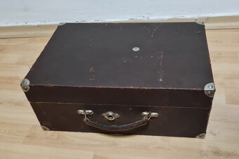 Starý kufríkový gramofón - Mars Pracision - 8