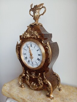 Starožitné strojové hodiny Hour Lavigne 40 cm - 8