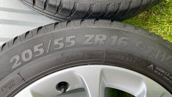 Letná sada kolies VW Golf 7, 5x112 R16 + pneu 205/55 R16 - 8