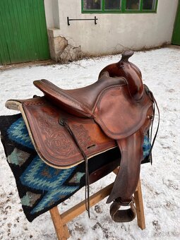 Westernové sedlo - 8