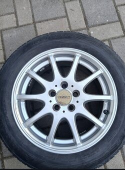 Predam disky 5x100r15, plus pneumatiky - 8