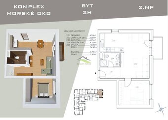 Nové byty v Sobranciach - Bytový dom MORSKÉ OKO - 8