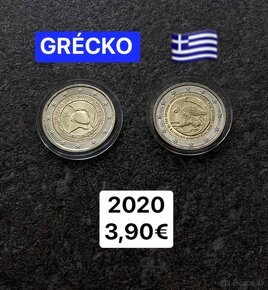 2 eurové pamätné mince Grécko - 8