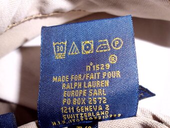 Ralph Lauren pánske tenšie nohavice M 34/32 - 8