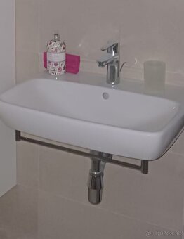 Umývadlo, sifón, 2x batérie Hansgohe - 8