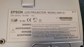 Projektor EPSON EMP-S1 - 8