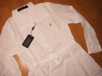 Ralph Lauren dámske košeľové šaty čierne - 8