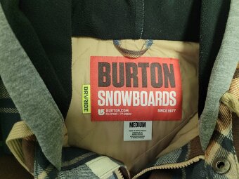 Burton snowboard -ova bunda pre muzov. Velkost M - 8