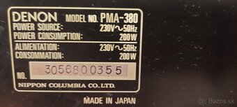 Predám zosilovače Denon a JVC - 8