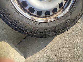 Plechové disky 5x112 R16 + pneu 215/65 R16C - 8