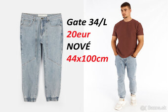 Riflové kapsáče a Riflové joggery Gate, Rifle Horsefeathers - 8