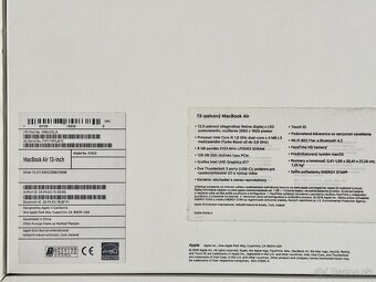MacBook Air 13", TOP STAV, Výdrž batérie 5 hod. - 8