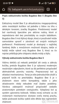 Bugaboo bee 5 - 8