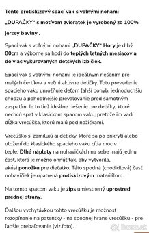 Spací vak s nohami HORY - 8