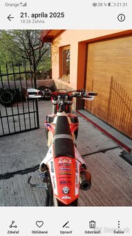KTM EXC 350 F 2018 V TOP stave - 8