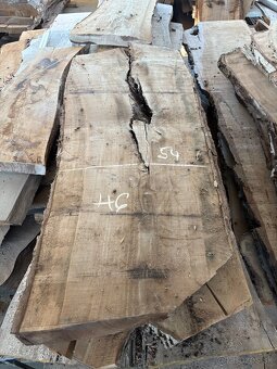 Vysušené orechové fošne, orech, 52 a 60 mm - 8