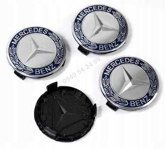 Stredové krytky - pukličky - 8