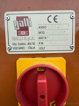 Automatický lešticí stroj na hran kožených řemenů Galli FC2E - 8