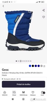 Detské snehule Geox, veľkosť 34 - 8