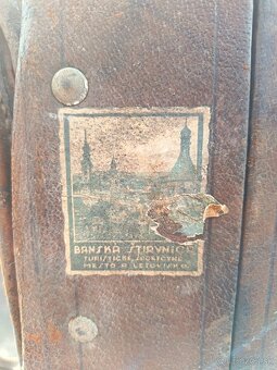 Cestovateľský kožený kufor. - 8