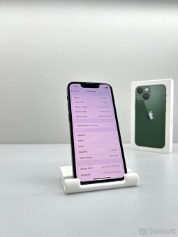 iPhone 13 MINI GREEN 128GB NOVÁ BATÉRIA ORIGINÁL 100% - 8