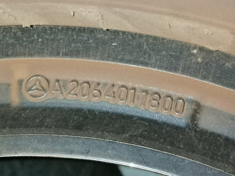 Mercedes Benz C (W206) - orig. 18" AMG alu s letnými pneu - 8