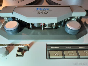 Kotúčový magnetofón TEAC X-10 s príslušenstvom - 8