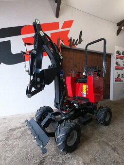 Minibager JMEKA SUPER QUATTRO PRO KN2 13HP Benzín/el.štart - 8