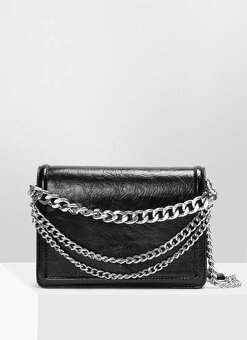 2x menšia čierna kabelka, Carvela, Deeze, Zara - 8