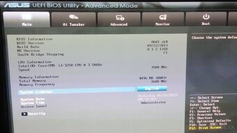 Predám základnú dosku Intel Asus 875M-Plus - 8