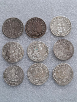 Mince Leopold I. Habsburgsky 1658 – 1705 - 8